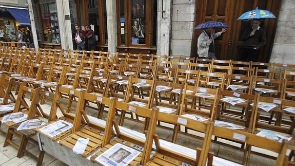 La Agrupación de Cofradías de Málaga activa el sistema para reservar sillas del recorrido oficial por días