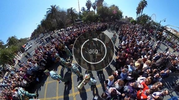 Foto 360.º: La Legión en Málaga