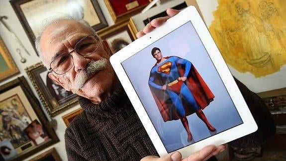 Cuando Superman sobrevoló Málaga