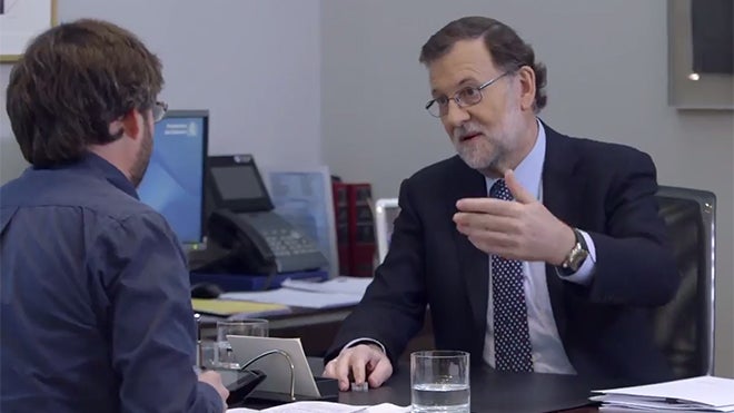 Mariano Rajoy a Jordi Évole en Salvados: «No voy a estar volviendo a recordar si llamé a Bárcenas»