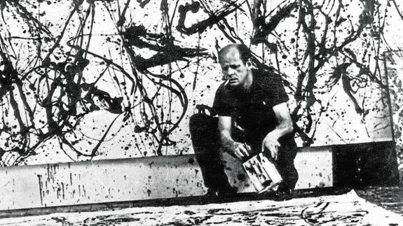 Jackson Pollock: la vida dentro del cuadro en el Museo Picasso Málaga