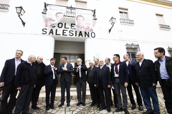 Los salesianos de Antequera reciben al sucesor de Don Bosco