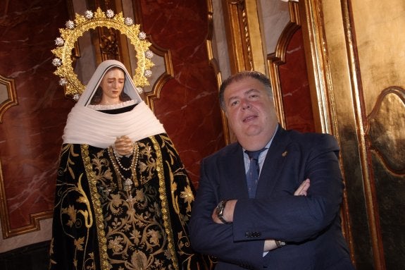 «La Soledad será coronada delante del baldaquino de la Catedral»