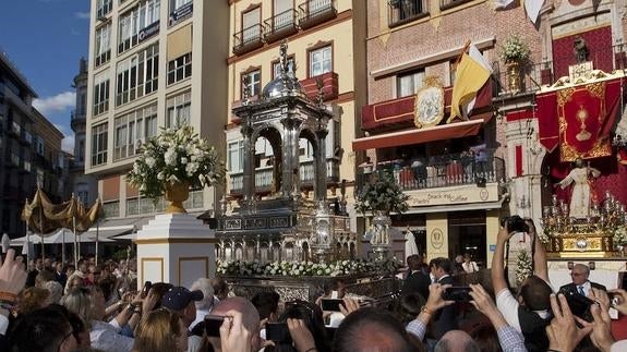 El Corpus no termina de calar en Málaga