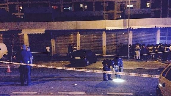 Dos heridos por disparos en la barriada García Grana