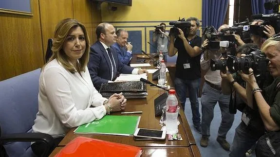 Susana Díaz anuncia la recuperación de tres millones, pero niega fraude en la formación