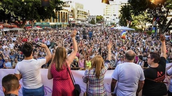 Empresarios y comerciantes destacan el impacto económico del Orgullo LGTBI en Torremolinos