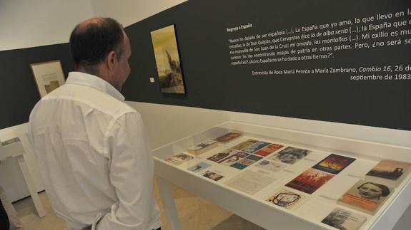 La vida de María Zambrano, entre cuatro paredes