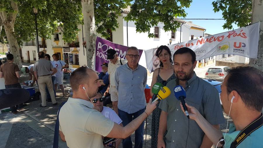García Sampere critica la política sanitaria de la Junta a través del hospital de Ronda