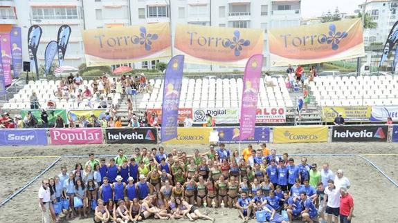 El Ciudad de Málaga, segundo en la Copa de España de balonmano-playa