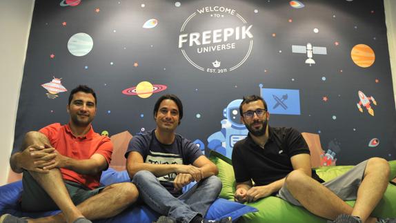 Freepik, el mayor buscador de recursos gráficos de Internet, Premio Evolución de SUR.es y BBVA