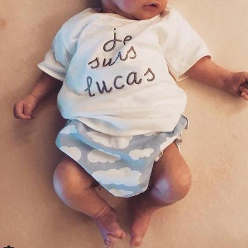 Sara Carbonero comparte la primera foto de su hijo Lucas