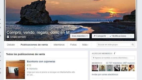 Málaga se suma a la fiebre de 'lo vendo todo' en Internet