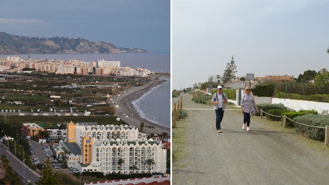 Los paseos marítimos de Nerja y Rincón se enredan en la marejada burocrática