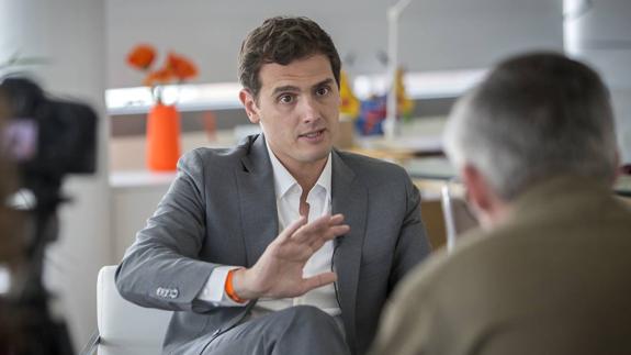 Albert Rivera: «Rajoy no será presidente del Gobierno si depende de mí»