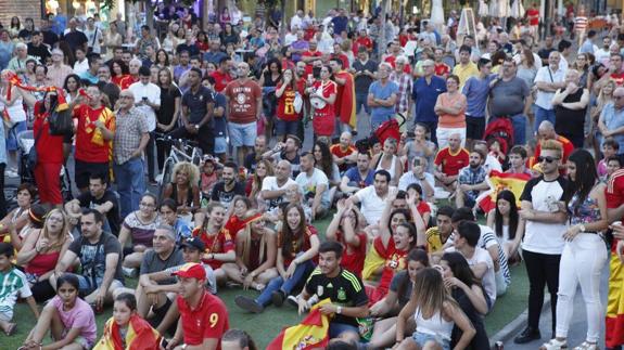 El partido de España frente a Croacia se podrá ver en pantalla gigante en Torremolinos