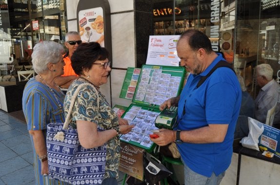 «Le han tocado 35.000 euros en este cupón»