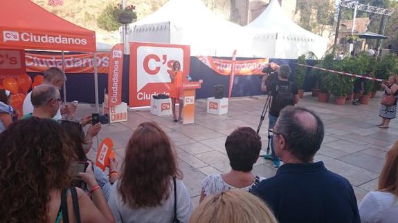 Ciudadanos reivindica la bajada del impuesto de sucesiones en el cierre de campaña