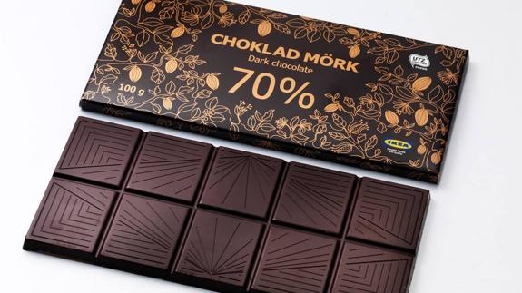 Ikea retira de sus centros la barra de chocolate Choklad Mörk