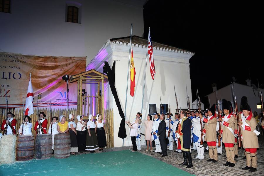 Macharaviaya recrea este fin de semana la Fiesta de la Independencia de EEUU