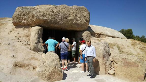 La declaración de Patrimonio de la Unesco genera una gran expectación en los Dólmenes