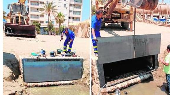 Medio Ambiente prueba un sistema para mejorar la red de saneamiento en Málaga