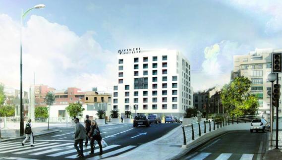 La promotora del hotel de Moneo vuelve a ganar tiempo para sacar adelante el proyecto