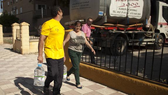 Once municipios sufren ya problemas de agua en las comarcas Norte, Guadalteba y la Axarquía