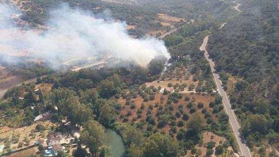 Estabilizado el incendio forestal declarado en Jimera de Líbar