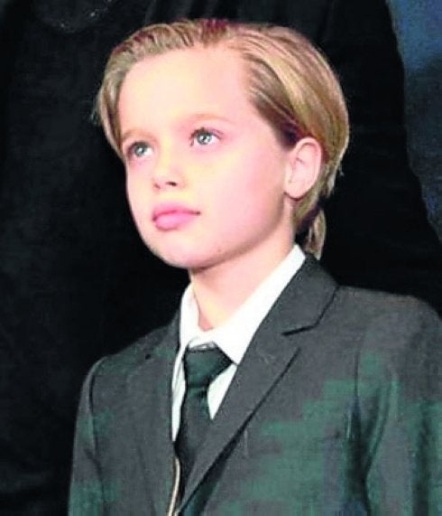 El 'hombrecito' Shiloh Jolie Pitt