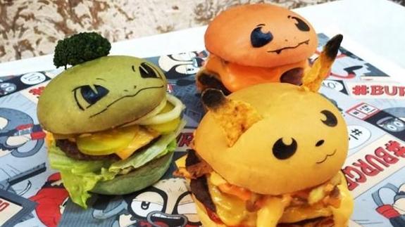 Lanzan en Australia hamburguesas con forma de Pokémon