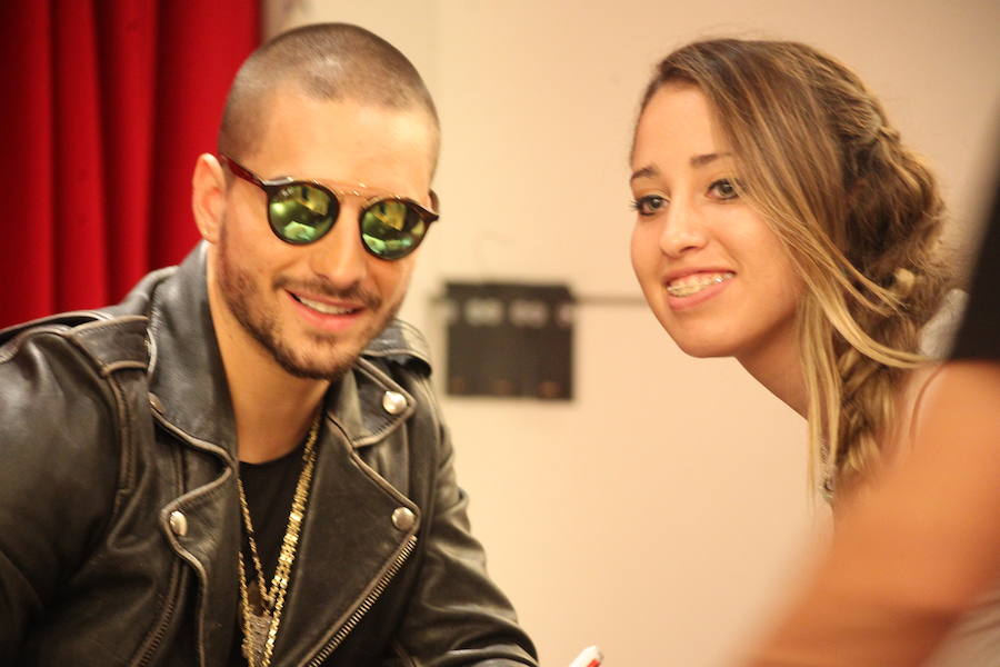 Maluma revoluciona Málaga en su firma de discos | Diario Sur