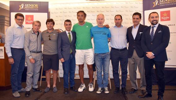 Las leyendas del tenis mundial prometen espectáculo en Marbella