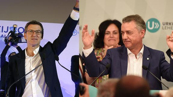 Euskadi y Galicia fortalecen a Rajoy y debilitan a Sánchez