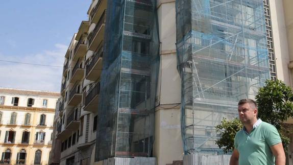 Urbanismo vuelve a actuar en el Astoria para evitar desprendimientos