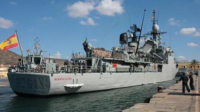 El patrullero de la Armada 'Infanta Elena' recala en Málaga este jueves