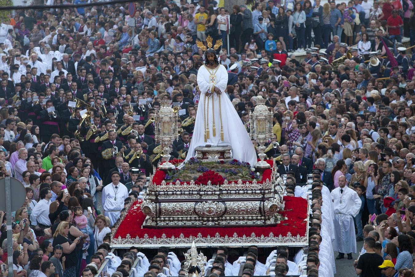 La Agrupación mantendrá el actual recorrido oficial para la Semana Santa de Málaga de 2017