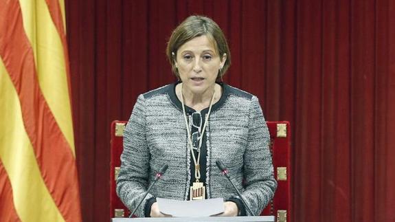 La Fiscal General ordena querellarse contra Forcadell por desobediencia