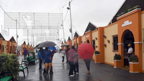 La amenaza de fuertes lluvias pasa casi de largo en la provincia de Málaga