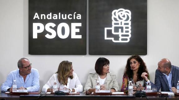 Susana Díaz da instrucciones al PSOE andaluz para que sólo hable de unidad y gestión