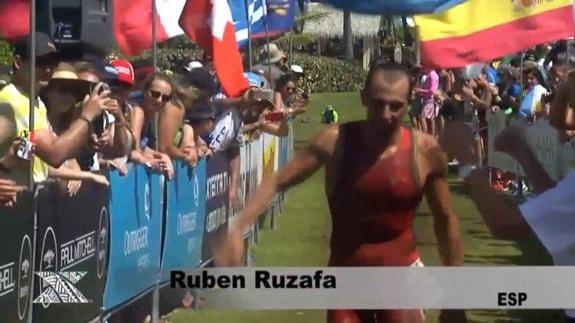 Rubén Ruzafa, segundo en el Mundial XTerra de triatlón