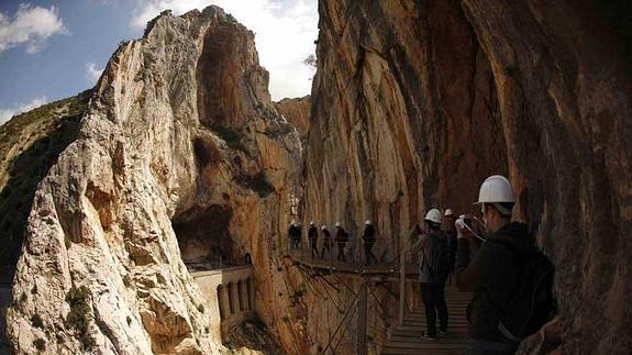 85 empresas de toda España presentan ofertas para construir el centro de visitantes del Caminito del Rey