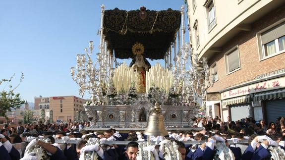 Cinco procesiones recorren las calles de Málaga en los próximos días