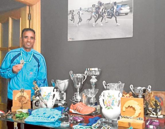 El Mouaziz, del taller al atletismo