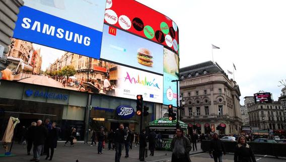 Andalucía se luce en la 'esquina de oro' de Londres con una gran promoción