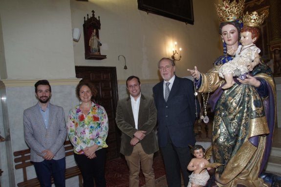 El Asilo de los Ángeles celebra el quinto centenario de su Virgen