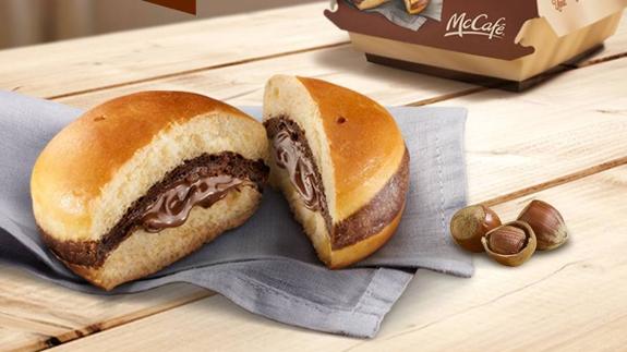 Llega a McDonald's la hamburguesa de chocolate