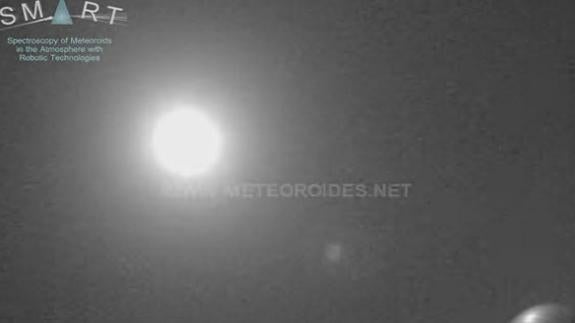Una bola de fuego sobrevuela el sur de España coincidiendo con la superluna