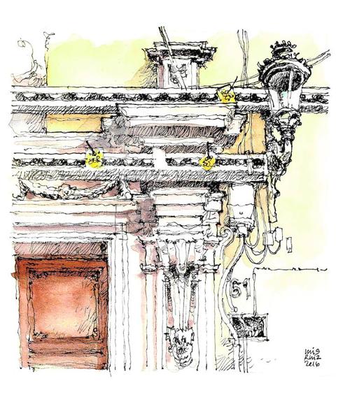 'Málaga a trazos': El palacio fantasma