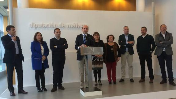 El PSOE lleva al pleno de la Diputación de Málaga la exigencia de un nuevo pacto local
